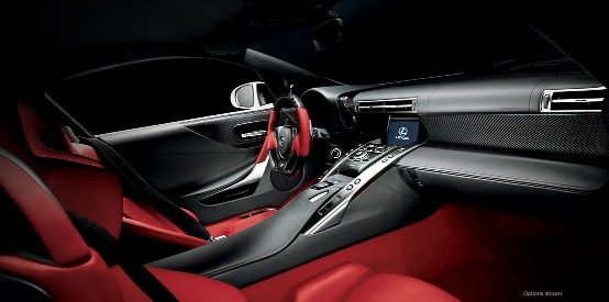 2021 Lexus LFA Interior