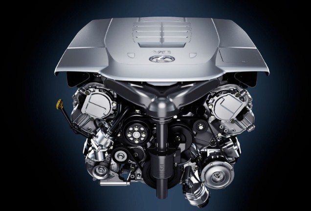 2021 Lexus LS Engine