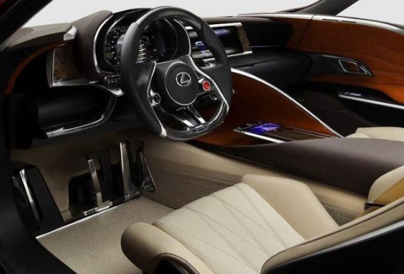 2021 Lexus SC Interior