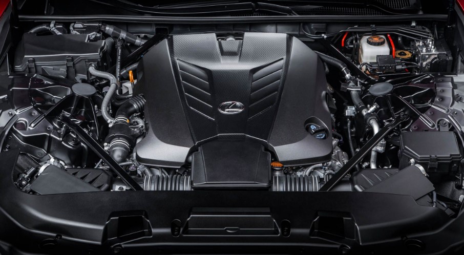 2021 Lexus LC Engine