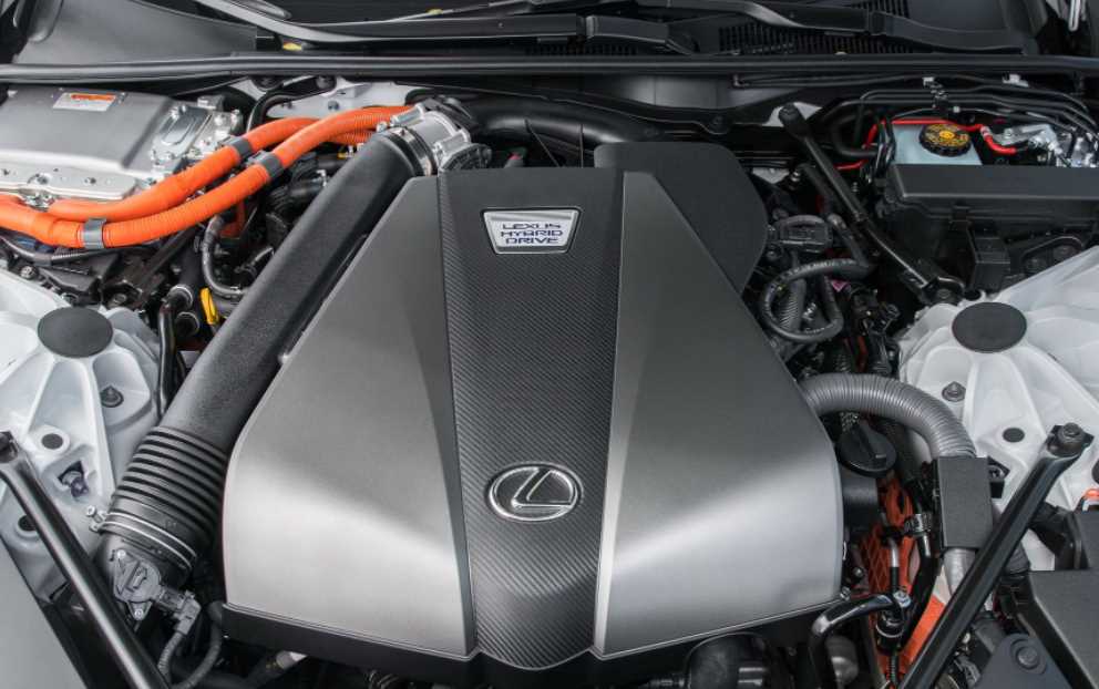 2023 Lexus LC Hybrid Engine