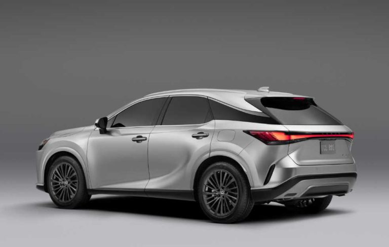 2023 Lexus RX 450h Dimensions Exterior