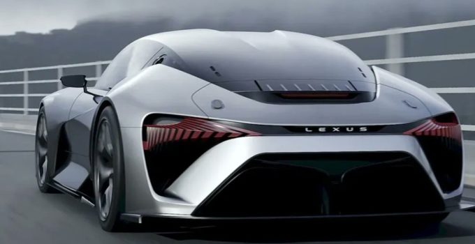 2024 Lexus EV Supercar Exterior
