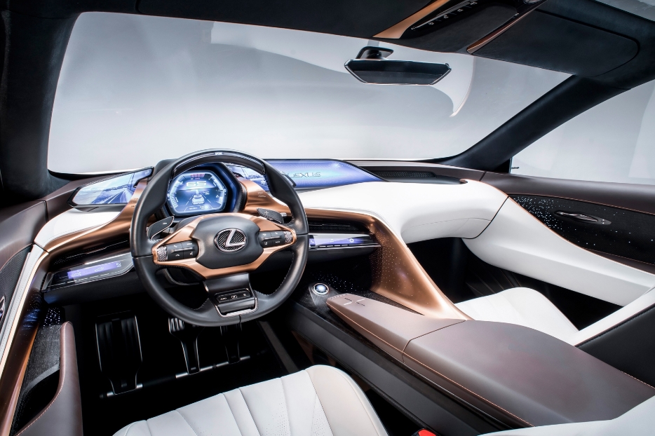 2024 Lexus EV Supercar Interior