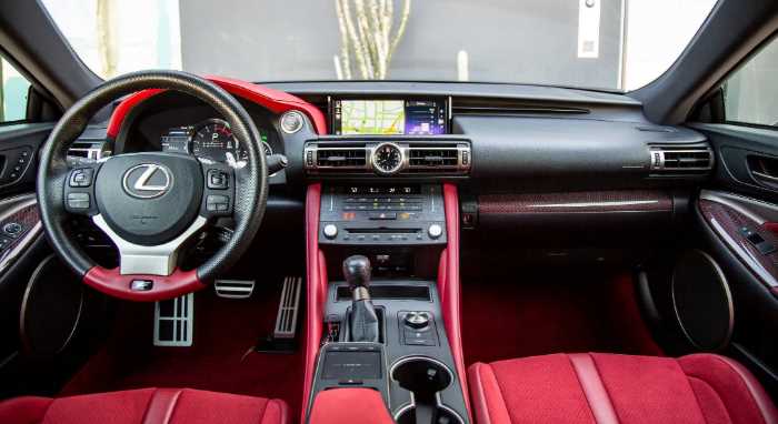 2024 Lexus RC Interior