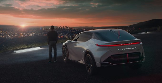 New 2024 Lexus EV Supercar Exterior