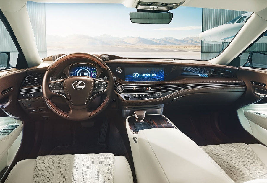 New 2024 Lexus LS Interior
