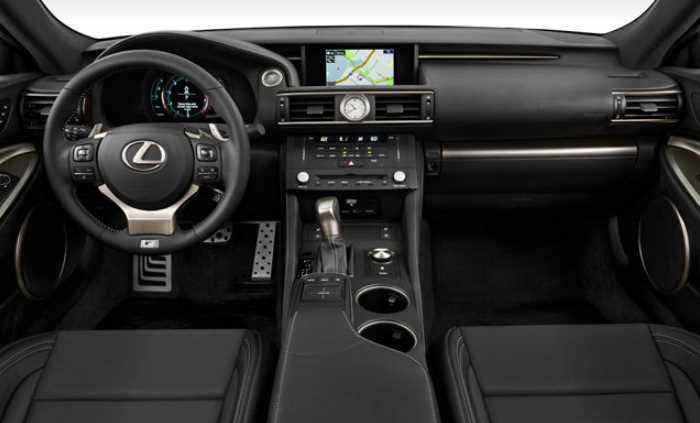 New 2024 Lexus RC Interior