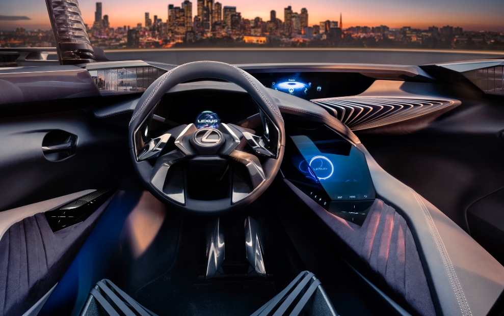 New 2025 Lexus EV Supercar Interior