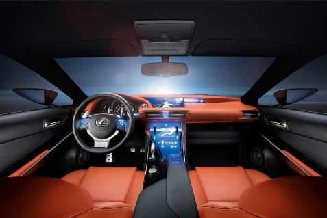 2026 Lexus EV Supercar Interior