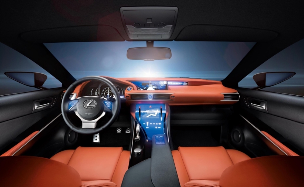 2026 Lexus EV supercar Interior..