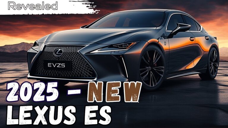 2025 Lexus ES Price: Unveiling the Epitome of Luxury and Performance