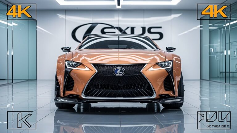 2025 Lexus RC F: Performance, Design, and Innovation Unveiled