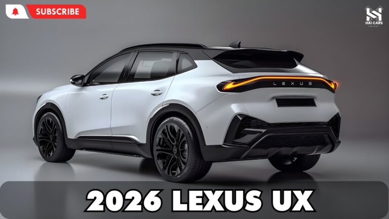 2026 Lexus UX: The Future of Compact Luxury