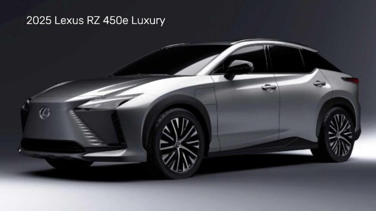 Introducing the 2025 Lexus RZ: A Paradigm Shift in Electric Luxury