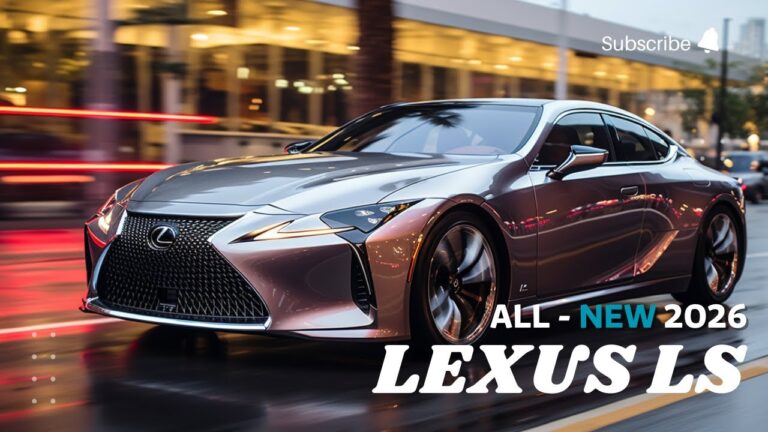 Introducing the New 2026 Lexus LS: Sophistication Redefined