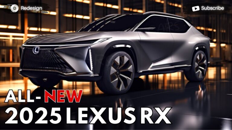 New 2025 Lexus RX: Performance, Design, and Features Unveiled