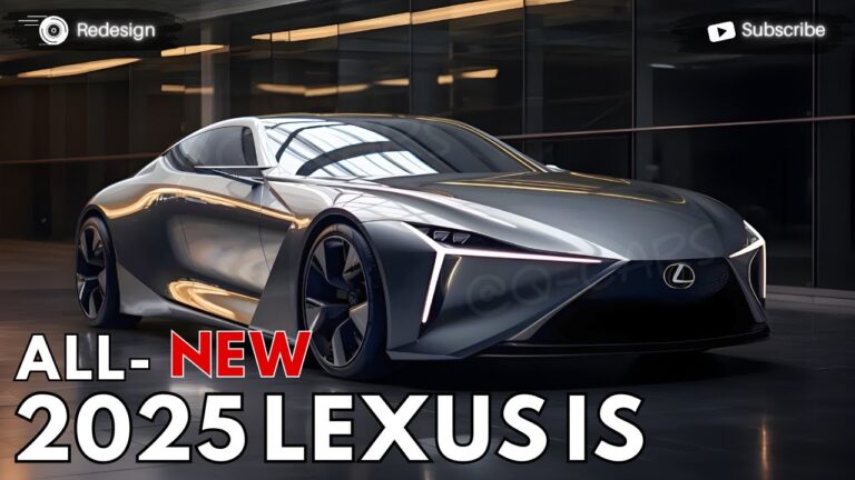 The New 2025 Lexus IS: A Vision of Luxury and Performance