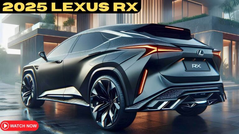 Unveiling the All-New 2025 Lexus RX: A Symphony of Style, Technology, and Performance