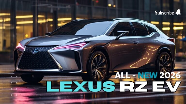 Unveiling the All-New 2026 Lexus RZ: A Symphony of Style, Performance, and Technology