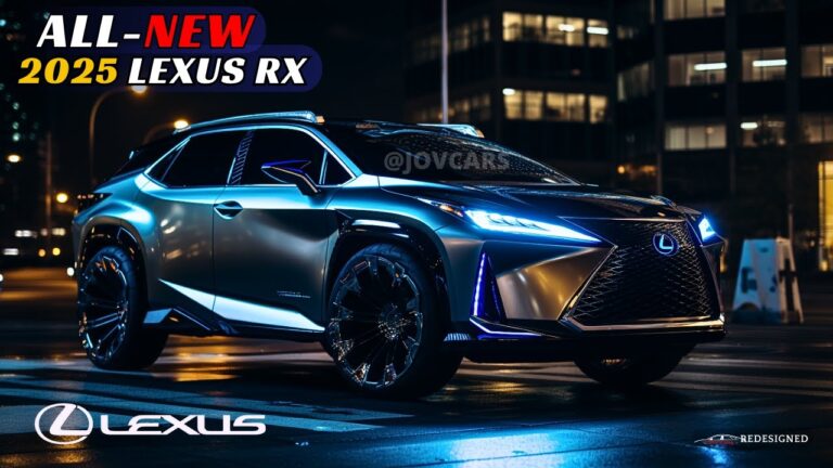 Unveiling the New 2025 Lexus RX: A Technological Masterpiece